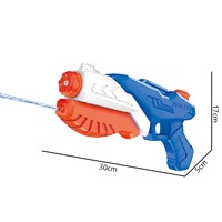 Jouets de pistolets à eau portables pour enfants en plein air, pistolets à eau en plastique pour enfants d'été, jouet de pistolet à eau de 400 ml
