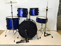 Ensemble de batterie numérique Jazz de couverture en PVC OEM 5 PC adulte de haute qualité (DSET-210B)