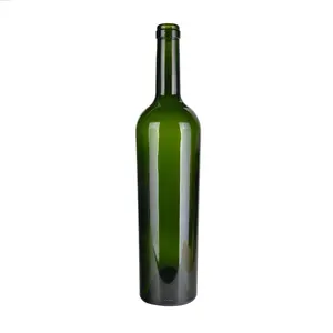 2021ขายส่งที่กำหนดเองการออกแบบที่มีสีสัน750มิลลิลิตรขวดไวน์แก้ว