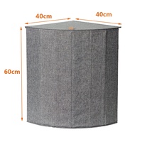 Panier à linge pliable moderne Boîtes de rangement Poubelle en tissu Boîte en tissu