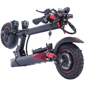 EU EU UK US CA Warehouse EScooter - 10" Fat Tire Dual Suspension 45km Range, Foldable & IPX5 Scooter - Product Image 2
