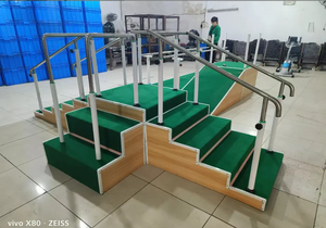 Peralatan Rehabilitasi Terapi Fisik Rumah Sakit, Tangga Latihan yang Dapat Disesuaikan, Peralatan Bantu Berjalan, Tangga Latihan - Product Image 5