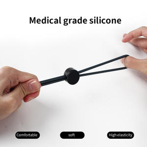 SEKSFUN <span class=keywords><strong>Sexshop</strong></span> Homme Corde de Verrouillage du Pénis Produit pour Adulte Logo Personnalisé Retarder L'éjaculation Anneau de Pénis Réglable en Silicone pour Hommes - Product Image 4