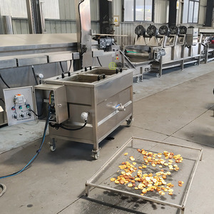 Continuous Fruit Chips Frying Processing Line Banana Slices Frying <b>Machine</b> Banana Chips Frying Production Line - Product Image 1
