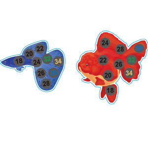 Tùy chỉnh nhiệt độ hồ cá Nhiệt kế nhãn dán bò sát bể tinh thể lỏng Dải nhiệt kế - Product Image 6