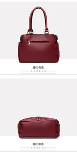 Sacs à main de luxe pour femmes, sacs à bandoulière en cuir PU tendance, grands sacs fourre-tout vintage pour dames - Product Image 5