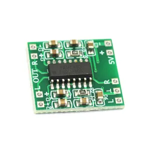 De Audio circuito accesorios amplificador de potencia de audio amplificador diy USB fuente de alimentación módulo amplificador de energía de 2.5PAM8403