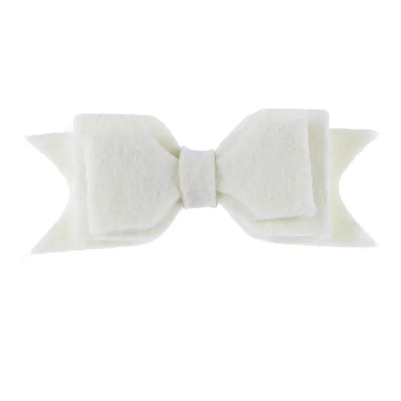 cool bow knot Various colors bow felt bow knot