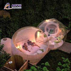 AOYU Tienda Inflable Transparente de Burbujas para Hotel Estrellado, Tamaño Personalizado, Casa de Glamping de PVC para Exteriores, para Hotel y Camping - Product Image 2