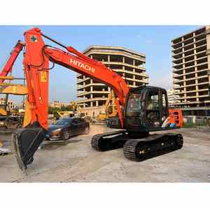 מלאי 12ton hitachi zx120 זחלר מחפר מקורי משומש בנייה מכונות cummins גבוהה חפירה כוח 1 שנה אחריות - Product Image 1