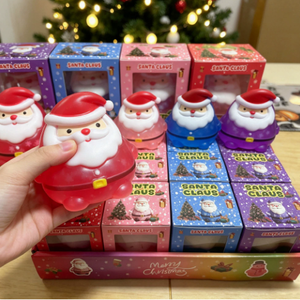 Santa Claus Fidget Toy Set Plastic Stress Relief Christmas Decor Unisex 5 to 7 Years - Product Image 1