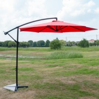 Parasol en soie imprimé à l'écran, style contemporain, pour l'extérieur, motif banane