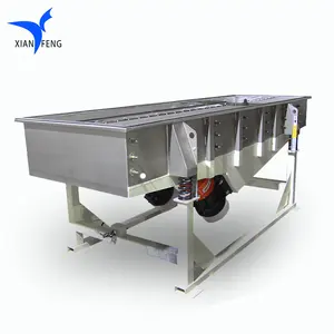 XFZ Manufacturers Supply 1000mm*4000mm 3 Layer Stainless Steel Walnut Linear Screen Small And Medium Sized Screening Machine