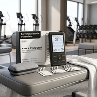 Appareil TENS pour plusieurs zones, stimulateur musculaire TENS pour soulager la douleur et masser le dos, les épaules, le cou, la sciatique
