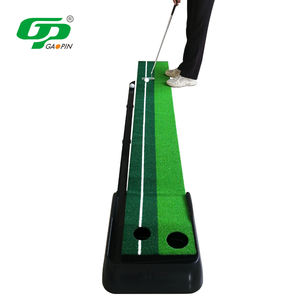 Vente chaude Tapis de pratique de golf en intérieur avec piste de retour de balle automatique Logo personnalisé Aide au tuteur - Product Image 4