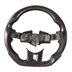 Volant sport en cuir véritable et fibre de carbone pour <span class=keywords><strong>Fiat</strong></span> 500X, idéal pour la modification et la personnalisation automobile. - Product Image 2
