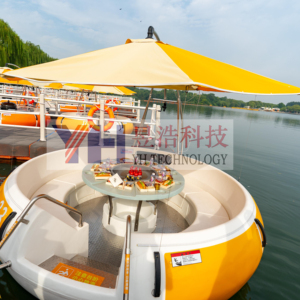 Bateau barbecue chinois écologique <span class=keywords><strong>de</strong></span> haute qualité pour 10 à 12 personnes pour <span class=keywords><strong>les</strong></span> aventures lacustres - Product Image 1