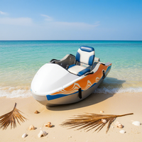 Bateau de jet ski électrique haute performance pour le karting et les eaux océaniques surfant sur le mini équipement de jeu