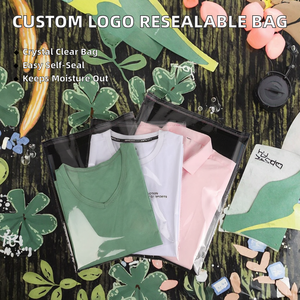 ถุงใสพลาสติก PP OPP ปิดผนึกเองได้ กันความชื้น พิมพ์โลโก้ได้ตามต้องการ สำหรับบรรจุภัณฑ์เสื้อผ้า - Product Image 2