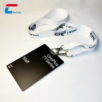 Credenciales de PVC Personalizadas para Eventos VIP, Tarjetas de Membresía RFID, Tarjetas de Identificación Impermeables para Negocios, Chip LF/HF, Frecuencia de 13.56MHz