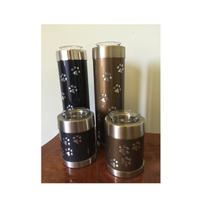 Urna de cremación con forma de lágrima de diseño único con grabado de pata, urna de cenizas de entierro de recuerdo para decoración del hogar, superventas - Product Image 6