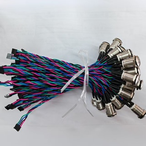 Op maat gemaakte elektronische auto-bedrading met verzinkte koperen geleiders, PBT/Nylon/PVC isolatie, JST/Molex connectoren, 12V - Product Image 2
