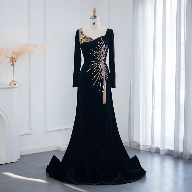 Jancember-vestido de noche de talla grande, elegante, a la moda, Formal, LSCZ222
