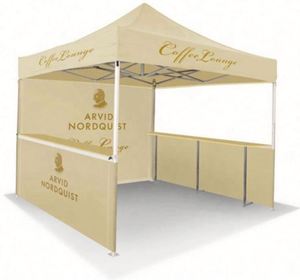 Carpa de Tela Oxford Impermeable de 10x10 Pies, 420D 600D, para Bodas en Interiores y Ferias Comerciales al Aire Libre, Venta al Por Mayor de Fábrica - Product Image 1