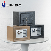 JIMBO Precio al por mayor Seguridad Pequeña Caja de seguridad digital portátil para dinero y documentos