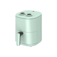 Four intelligent 2-en-1 entièrement automatique Friteuse à air grande capacité Machine à frites électrique en plastique Batterie carrée pour les ménages