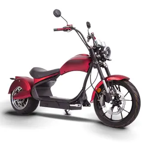 Powerful Electric Scooter 3000W 4000W Citycoco 80km/h For Adult Electric E Chopper Removable Lithium Battery