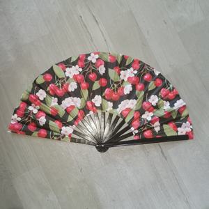 พัดไม้ไผ่พับลายเชอร์รี่แบบพิมพ์ลายตามสั่งรุ่นใหม่พร้อมส่ง - Product Image 6