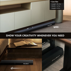 ฉากหลังถ่ายภาพแบบพับได้ขนาดใหญ่ RAUBAY 78.7 x 82.7 นิ้ว สีเบจ พร้อมขาตั้ง - Product Image 5