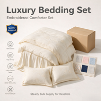 Ensemble de literie en microfibre douce de qualité supérieure, design imprimé luxueux, haute durabilité, prix d'usine bas, fournisseur en gros de literie