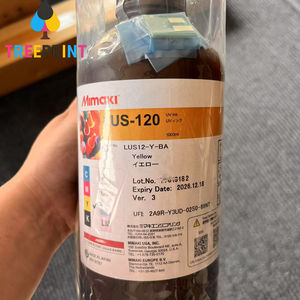 Encre UV Original Mimaki LUS-120/<span class=keywords><strong>lus120</strong></span> pour imprimantes Mimaki UJV & UJF, bouteille de 1000 ml - C, M, Y, K, Lc, Lm, W, Cl - Product Image 4