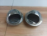 Diffuseur rond en acier extra-épais 304 pour systèmes CVC, sortie d'air circulaire en acier, adapté à divers environnements
