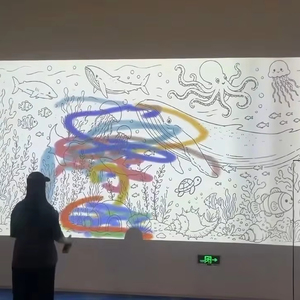 Lazer Sprey Oyunları İnteraktif Sihirli Projeksiyon İnteraktif Duvar Oyunları Etkinlikler, Müzeler, Sergiler için - Product Image 1