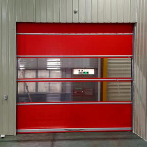 Porte à enroulement rapide à détection automatique, porte électrique à <span class=keywords><strong>action</strong></span> rapide, porte à enroulement rapide en PVC, porte à grande vitesse - Product Image 3