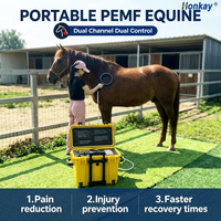 Appareil de thérapie PEMF direct usine pour la réparation musculaire, dispositif de récupération bien-être PEMF à boucle papillon pour chevaux, idéal pour les centres équestres