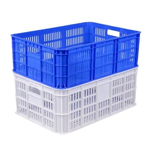 Wholesale Farm Transport Perforated Nestable Plastic <strong>Egg</strong> <strong>Crate</strong> Mesh Box PP Material Durable Eco-Friendly Plastic Containers - Product Image 3