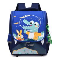 Sac à dos Lapin de Dessin Animé Spatiale pour Maternelle, Sac d'école Astronaute Mignon avec Trousse, Sac à Dos Léger pour Garçons et Filles