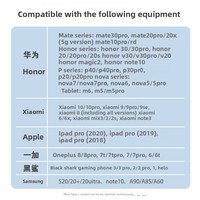 Adaptateur audio numérique 2-en-1 Type-C vers 3,5 mm et convertisseur de prise casque Premium Modèle T21 Compatible pour la charge et l'audio