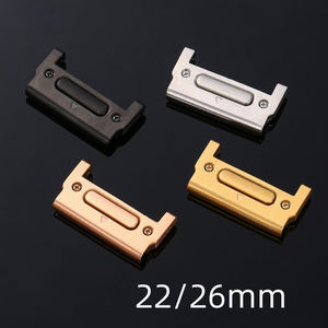 Win-Win 1 paire de connecteurs à dégagement rapide en métal avec bouton pour <span class=keywords><strong>Garmin</strong></span> <span class=keywords><strong>Fenix</strong></span> <span class=keywords><strong>6X</strong></span> <span class=keywords><strong>PRO</strong></span> 5X Tactix Watch Band Adapter End Link - Product Image 2