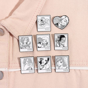 Pines Sming de Anime Nana, Insignias de Pin Esmaltado para Mochila, Accesorios Bonitos para Joyería, Regalo de Manga Japonés, Broches, Insignia de Solapa - Product Image 3
