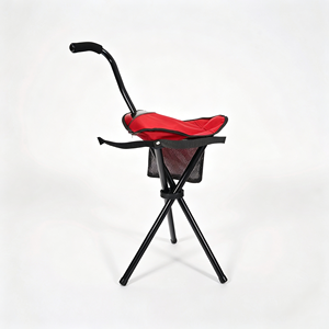 Lightweight Foldable Camping <b>Stool</b> with Armrest, <b>Collapsible</b> Outdoor Tripod Chair for Fishing Hiking Picnic - Product Image 3