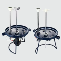 10L réservoir sous pression pneumatique 304 acier inoxydable malaxeur distribution colle adhésif époxy peinture Pot sans agitateur