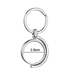 Free Design Custom <b>Key</b> <b>Chain</b> Promotional 360 Degree Rotate Souvenir Keychain Bag Car Keychain Metal Spinning Keychain - Product Image 5