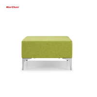 Ensemble de canapés modulaires d'angle pour salle d'attente de bureau, design moderne, structure métallique, combinaison libre, personnalisable, pour espaces publics