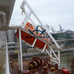 เรือกู้ภัยแบบกึ่งแข็ง SOLAS พร้อมทุ่นยางและดาไวท์สำหรับขาย - Product Image 3