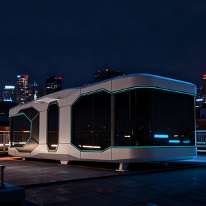 쉬운 설치 모바일 하우스 현대 조립식 하우스 럭셔리 모듈러 호텔 - Product Image 6